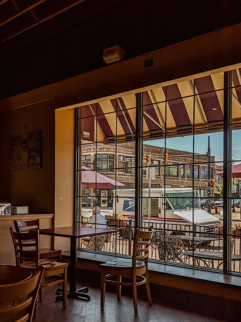 Interior of SPoT Coffee Hertel, specialty coffee shop in Buffalo