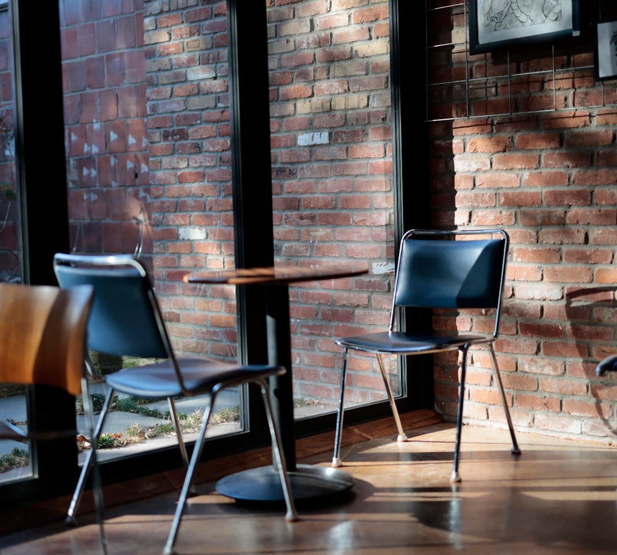 Interior of Hinterhof Coffee Rösteri, specialty coffee shop in Louisville