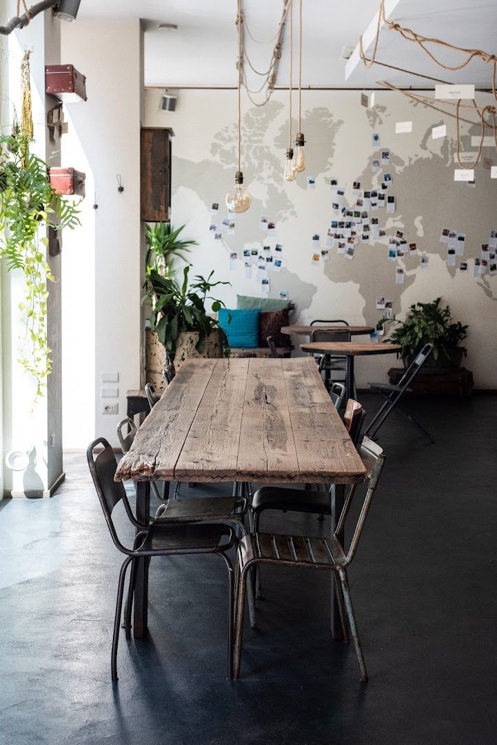 Interior of Hygge, specialty coffee shop in Milan