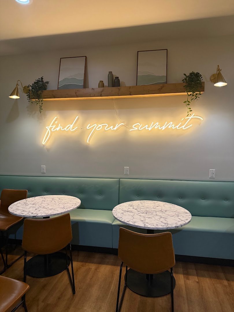 Interior of Summit Coffee Eastover, specialty coffee shop in Charlotte