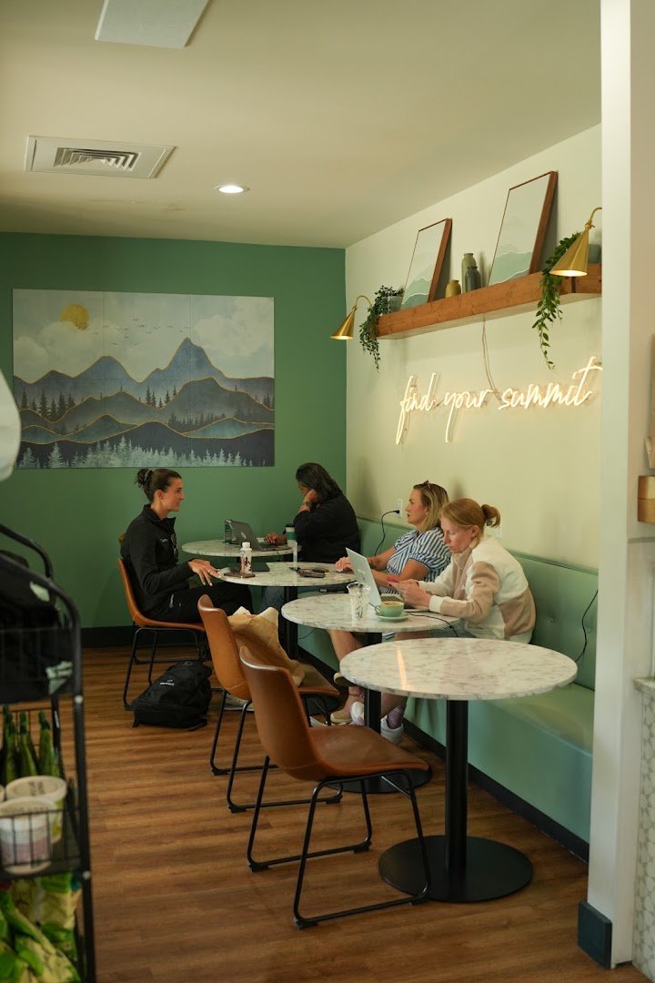 Interior of Summit Coffee Eastover, specialty coffee shop in Charlotte