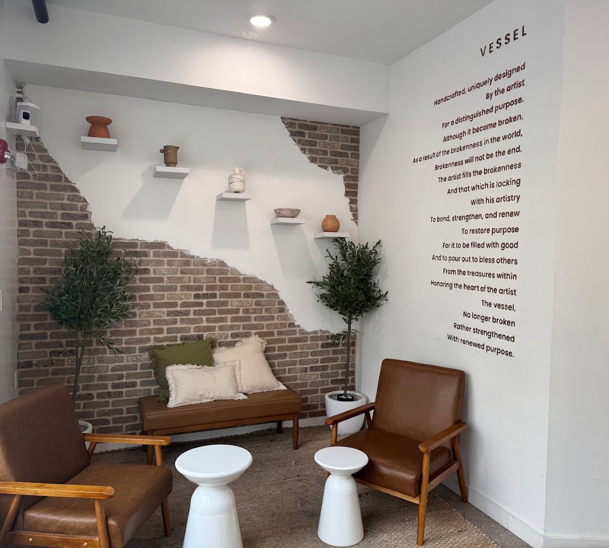 Interior of Vessel Coffee Collective, specialty coffee shop in Philadelphia