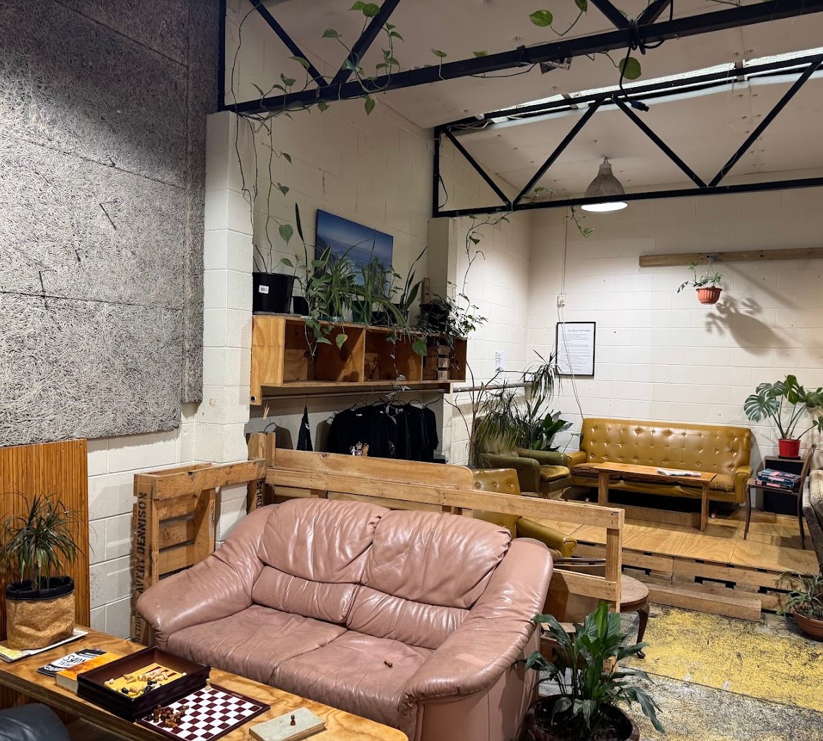 Interior of Raglan Roast Coffee, specialty coffee shop in Wellington