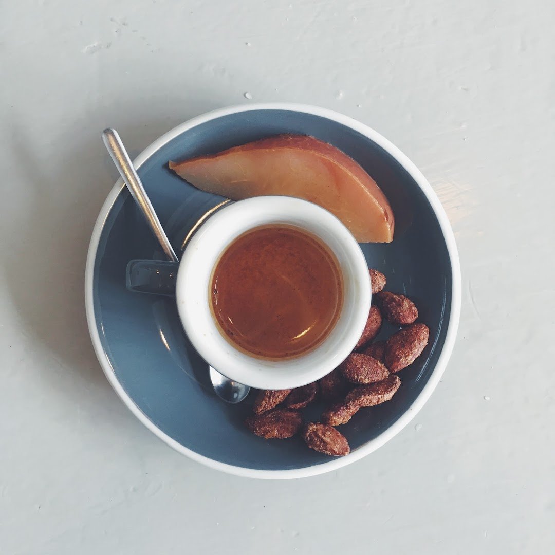 Coffee at Constellation Coffee, specialty coffee shop in Pittsburgh
