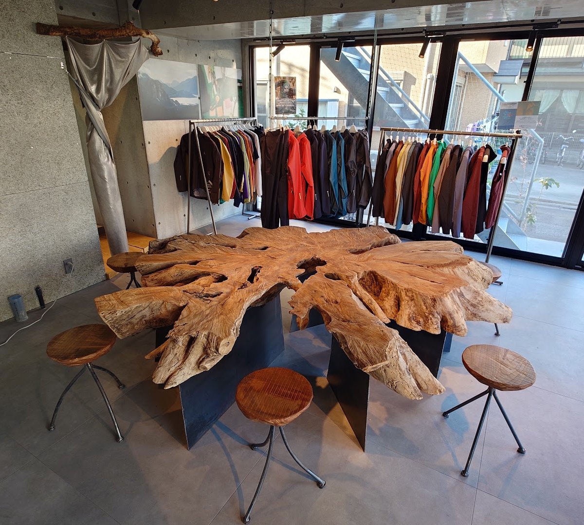 Interior of Bicycle Coffee Tokyo, specialty coffee shop in Tokyo