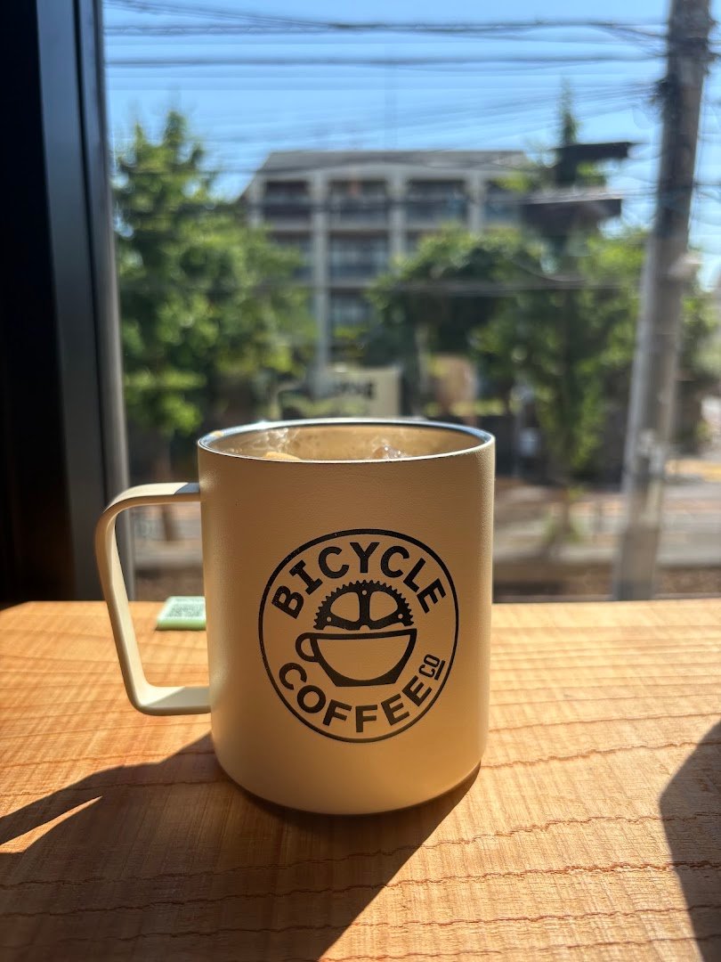 Coffee at Bicycle Coffee Tokyo, specialty coffee shop in Tokyo