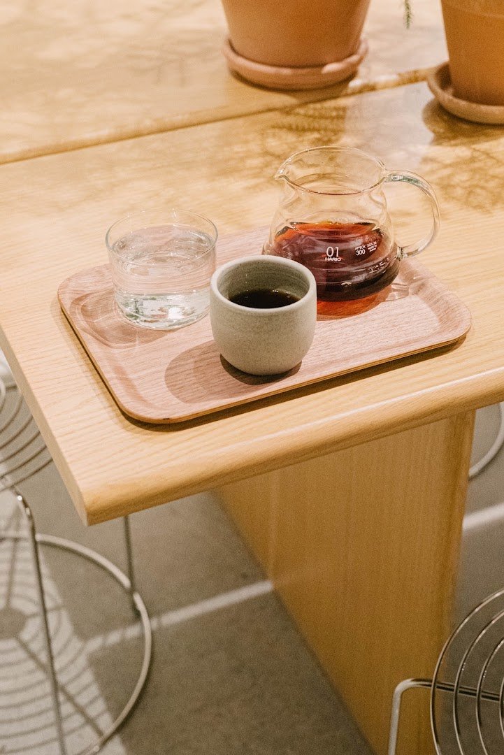 Coffee at Hakone Coffee, specialty coffee shop in Oslo