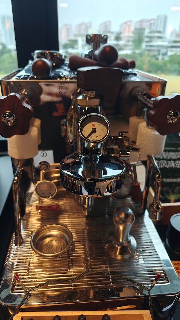 Interior of Bettr Barista Pte Ltd, specialty coffee shop in Singapore