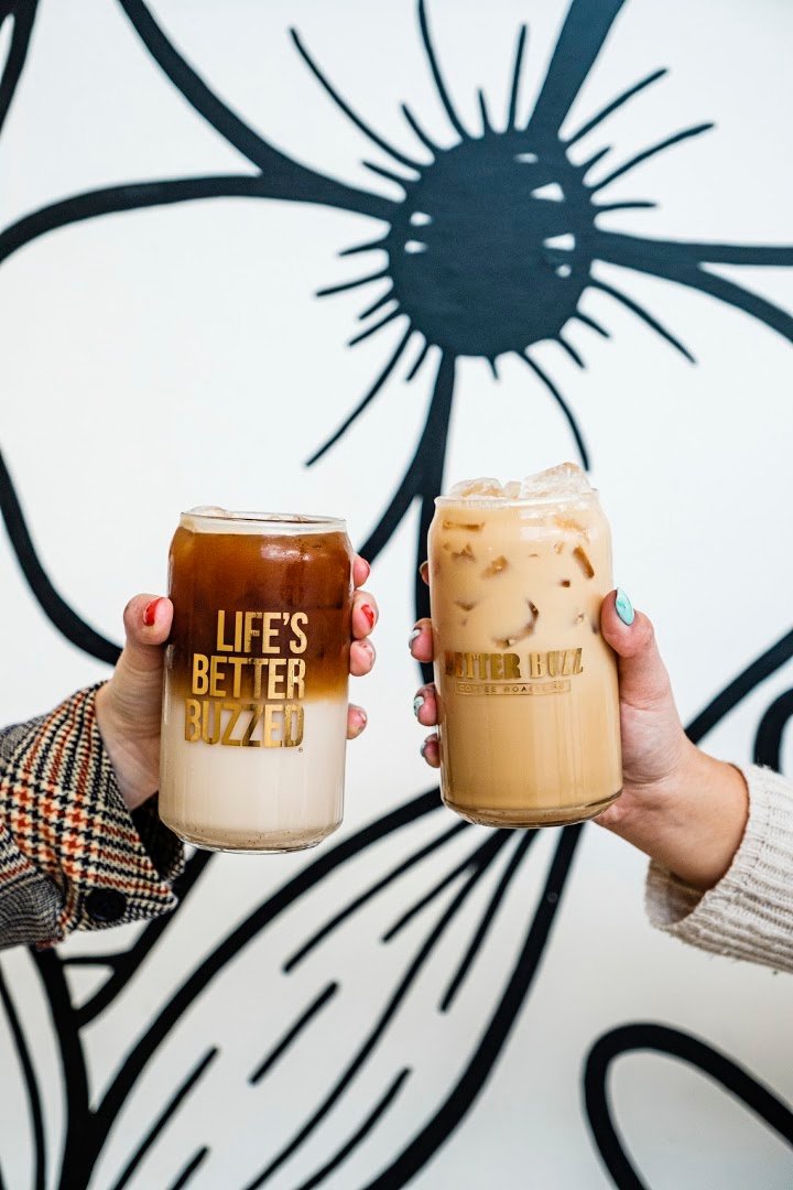 Coffee at Better Buzz Coffee Coronado, specialty coffee shop in San Diego
