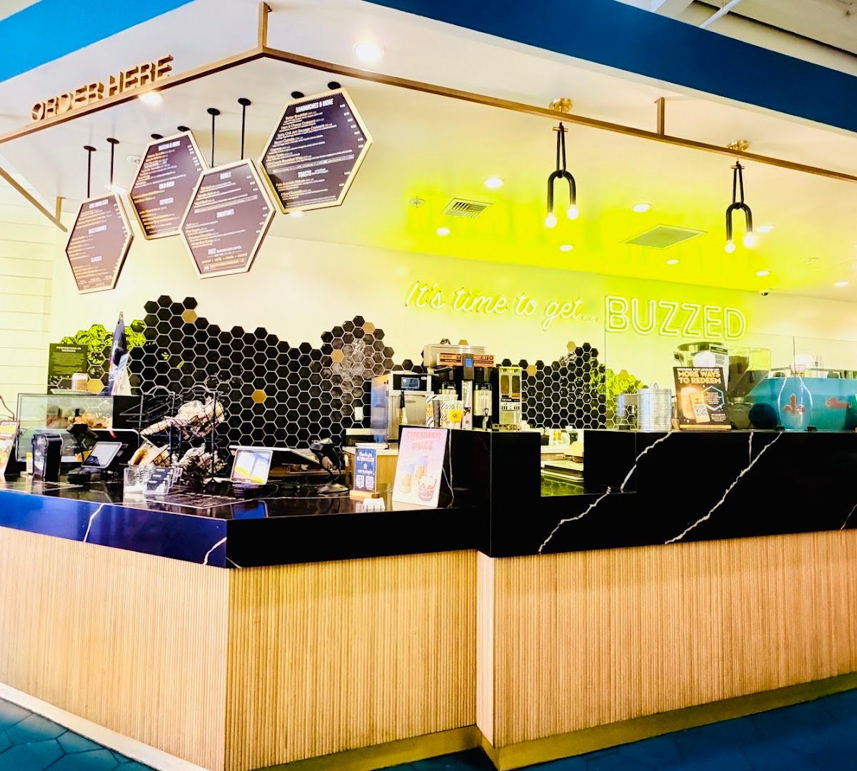 Interior of Better Buzz Coffee Coronado, specialty coffee shop in San Diego