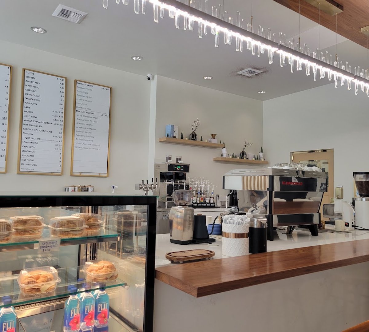 Interior of World Traveler Coffee Roasters, specialty coffee shop in Sacramento