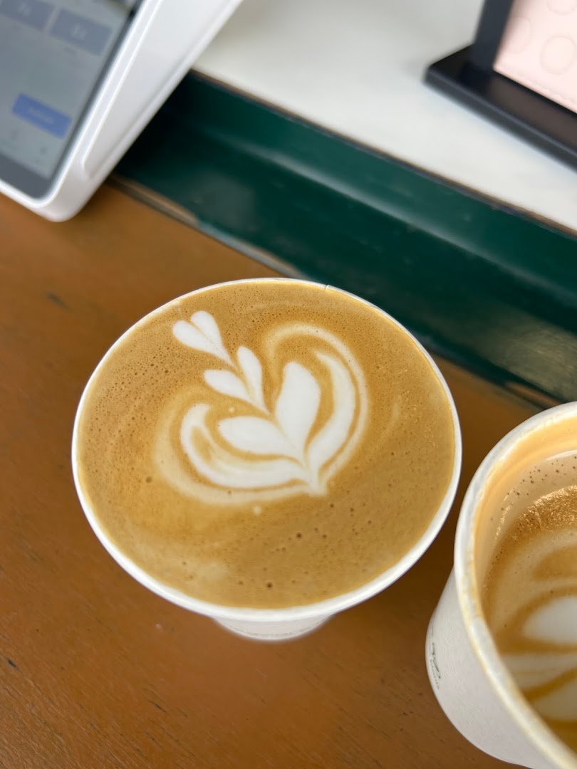 Coffee at Calico Coffee, specialty coffee shop in Manchester