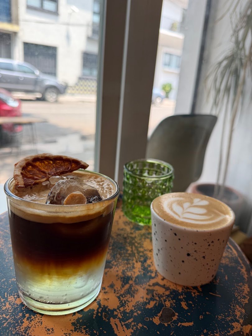 Coffee at Yonke, specialty coffee shop in Mexico City