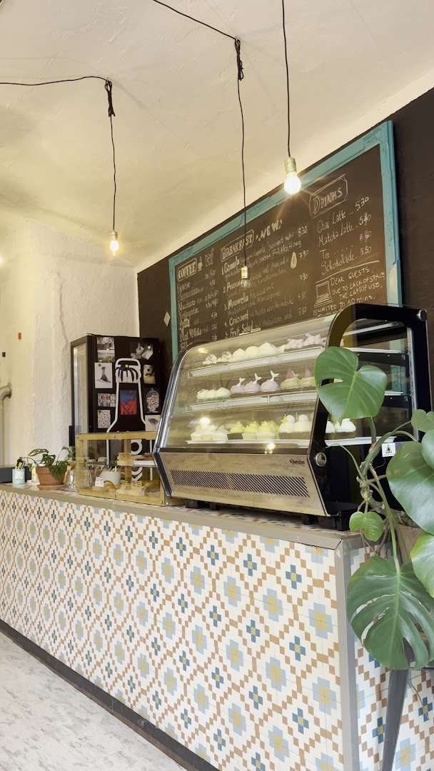 Interior of Brass Monkey, specialty coffee shop in Vienna