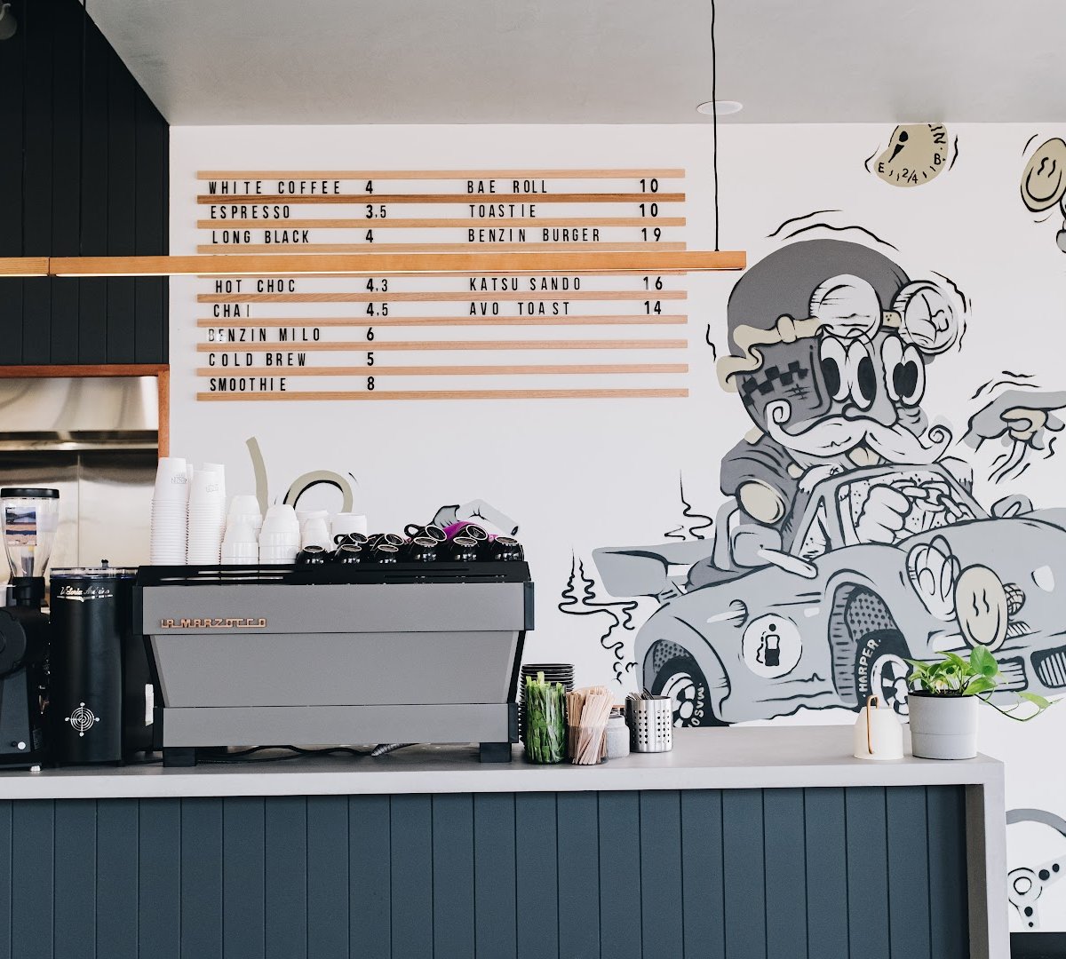 Benzin Cafe specialty coffee shop in Sydney - photo 6