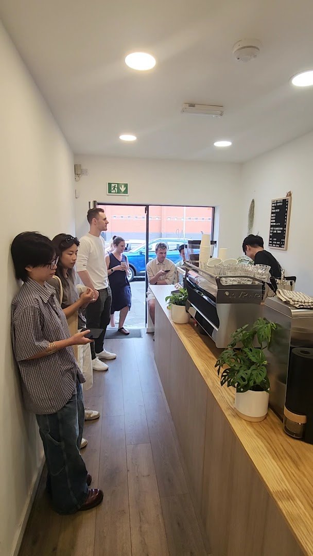 Interior of ARTISTA PERFETTO (Ancoats), specialty coffee shop in Manchester