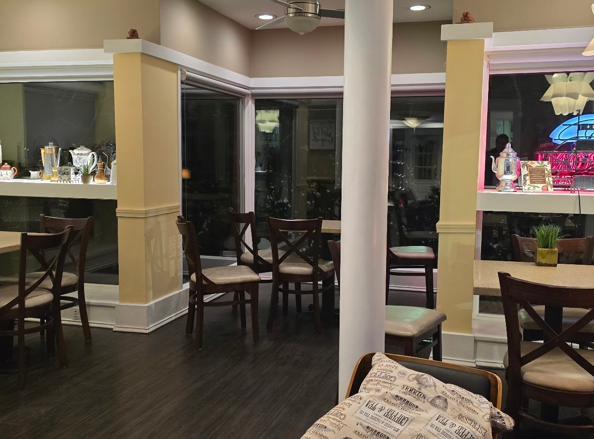 Interior of Fante's Coffeehouse And Private Label Coffee Roasters, specialty coffee shop in Louisville