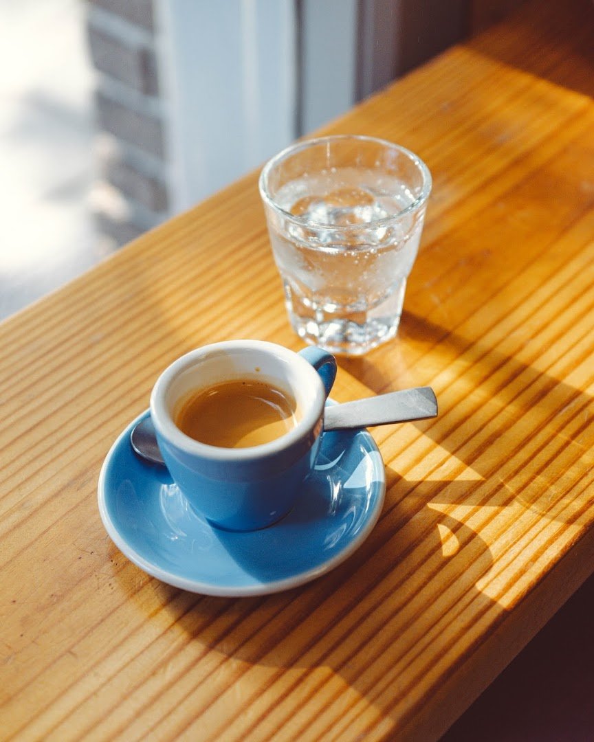 Coffee at Mammoth Espresso, specialty coffee shop in New Orleans