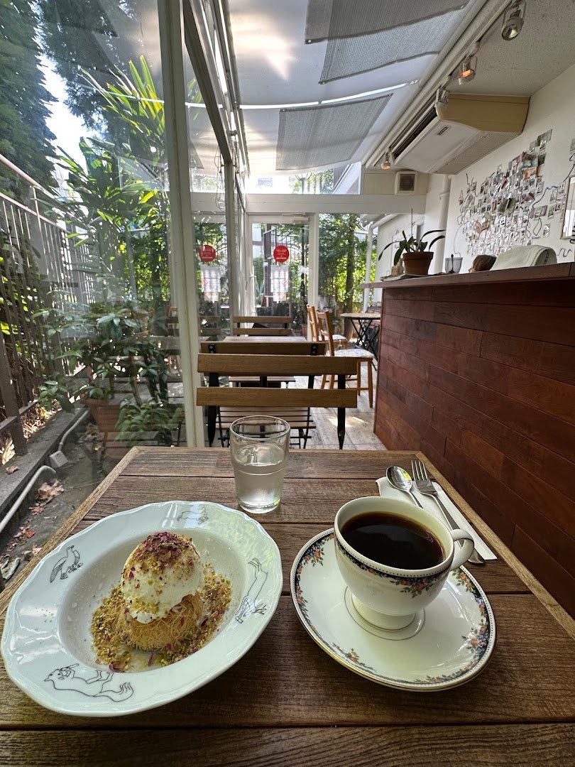 Coffee at Mocha Coffee, specialty coffee shop in Tokyo