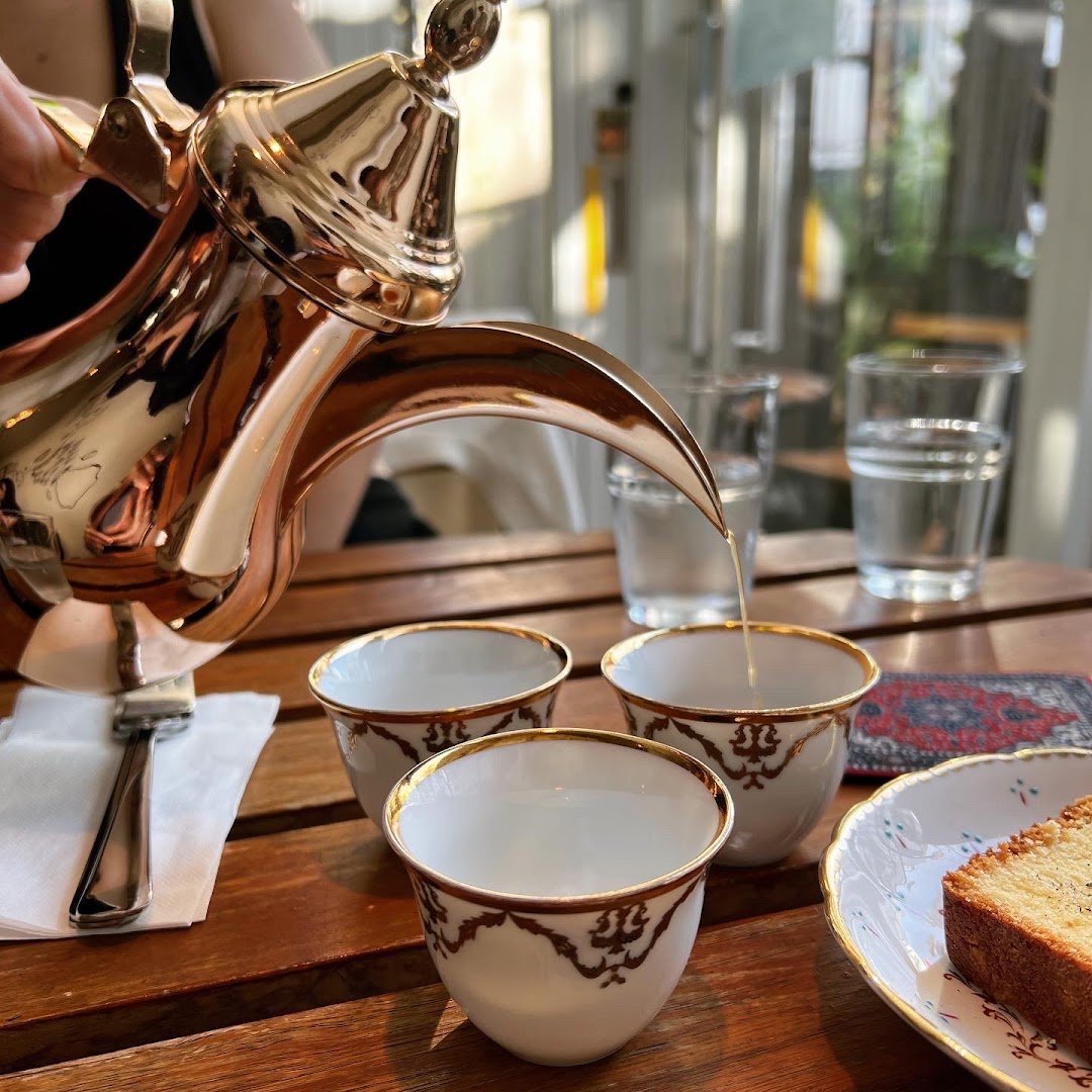 Coffee at Mocha Coffee, specialty coffee shop in Tokyo