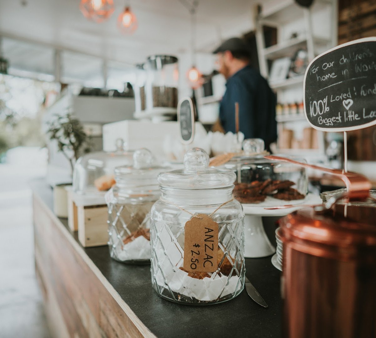 Interior of Sozo Coffee House, specialty coffee shop in Auckland
