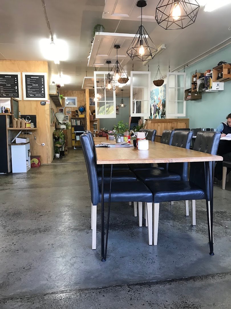 Interior of Sozo Coffee House, specialty coffee shop in Auckland