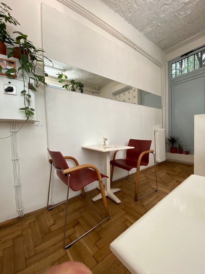 Interior of Forum, specialty coffee shop in Belgrade