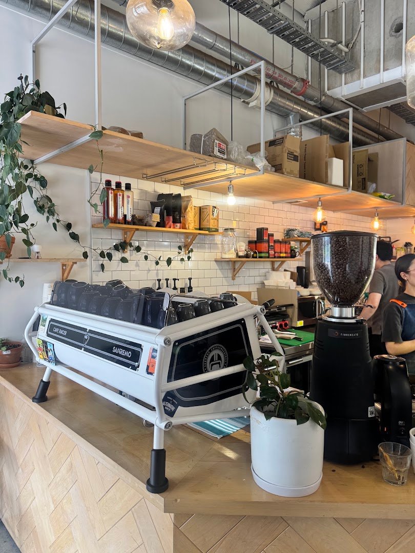 Interior of cafe CLOUD, specialty coffee shop in Wellington
