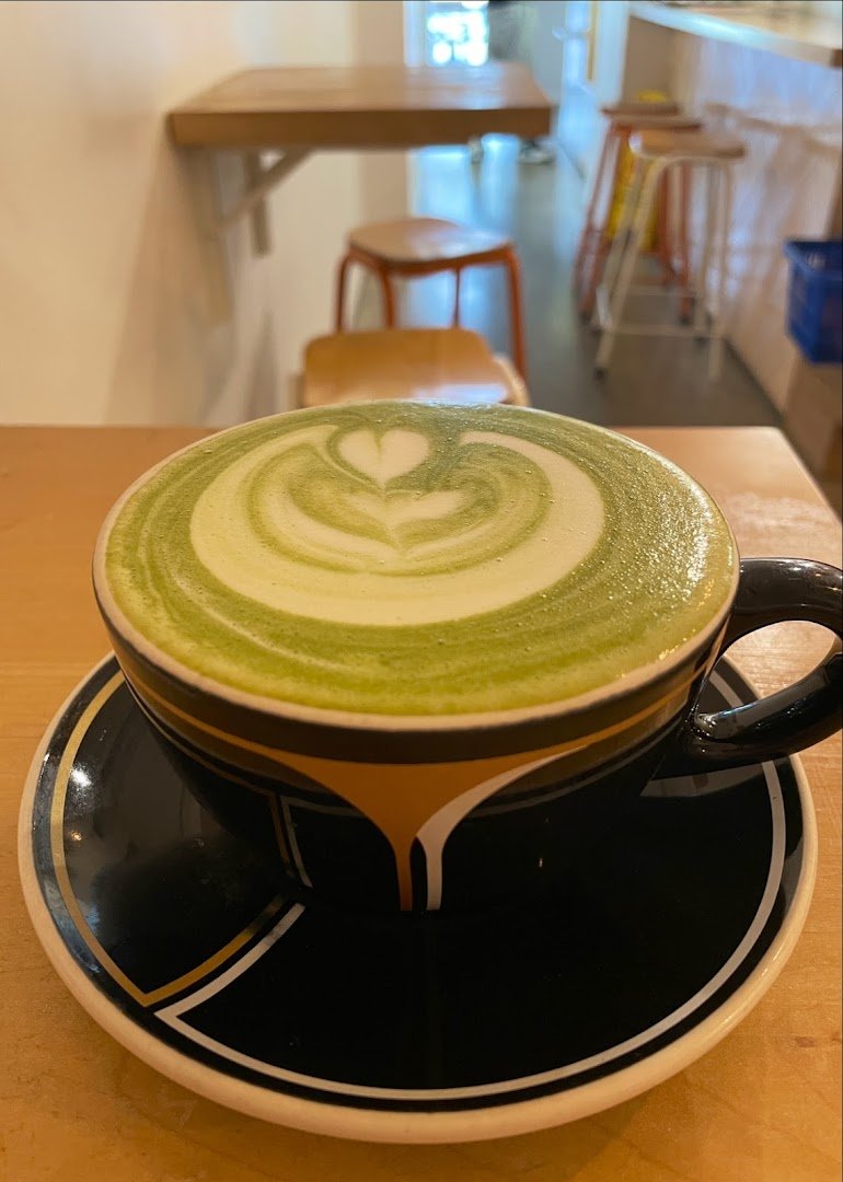 Coffee at cafe CLOUD, specialty coffee shop in Wellington