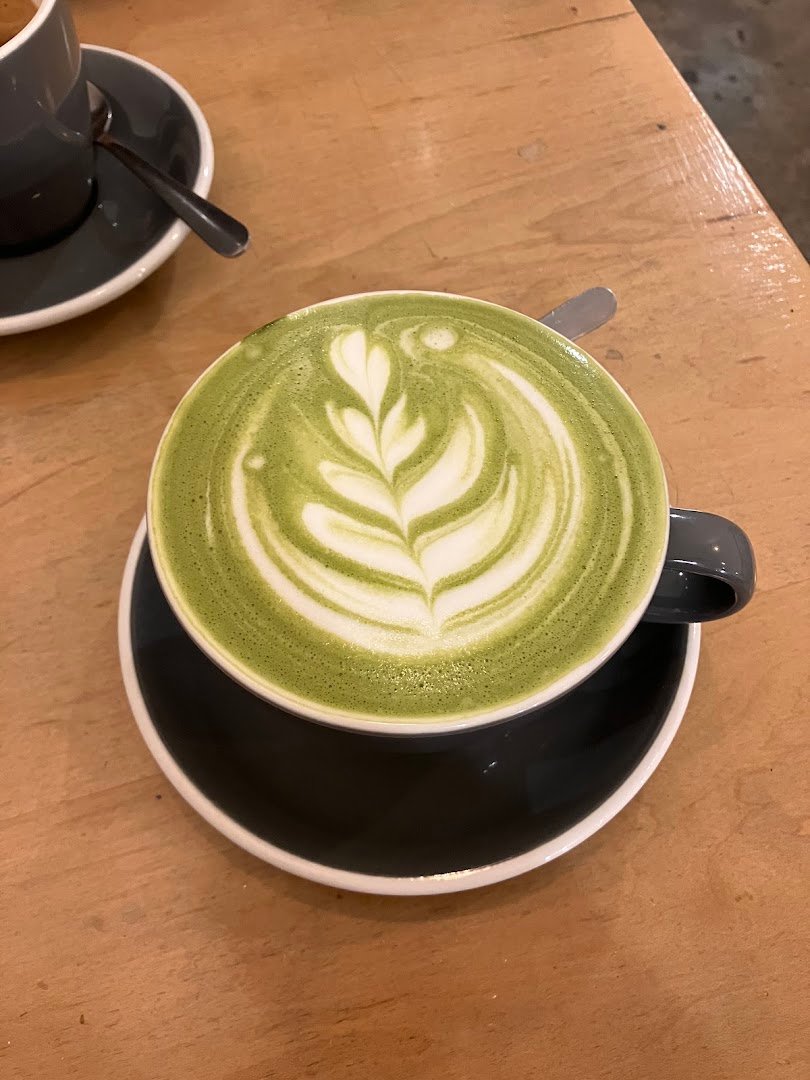 Coffee at cafe CLOUD, specialty coffee shop in Wellington