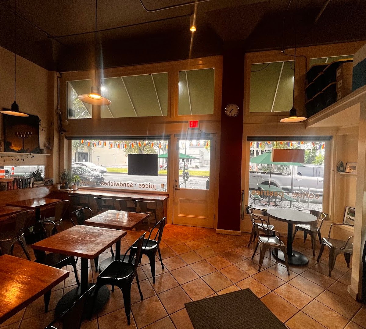 Interior of avenue cafe, specialty coffee shop in New Orleans
