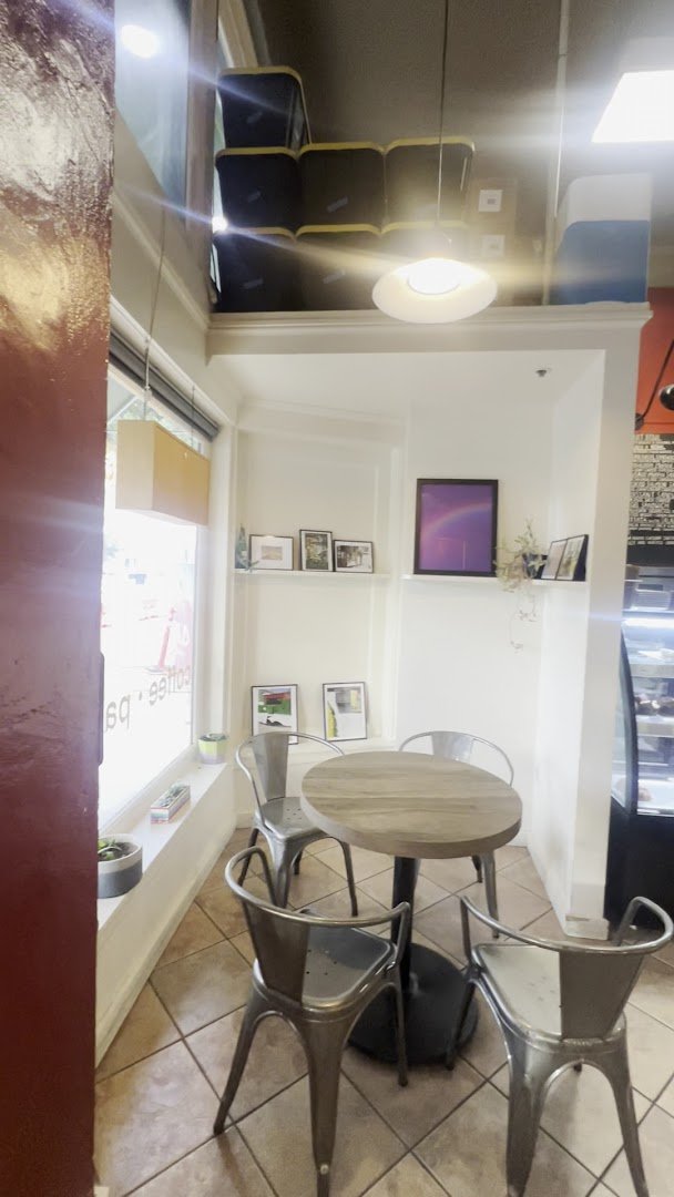 Interior of avenue cafe, specialty coffee shop in New Orleans