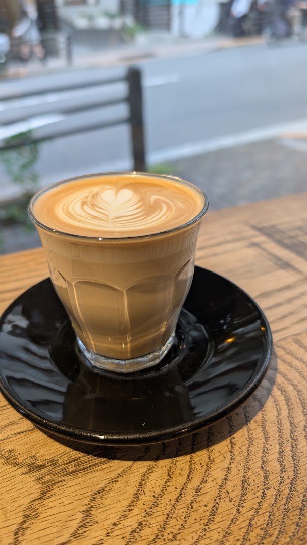 Coffee at Servo Coffee, specialty coffee shop in Tokyo