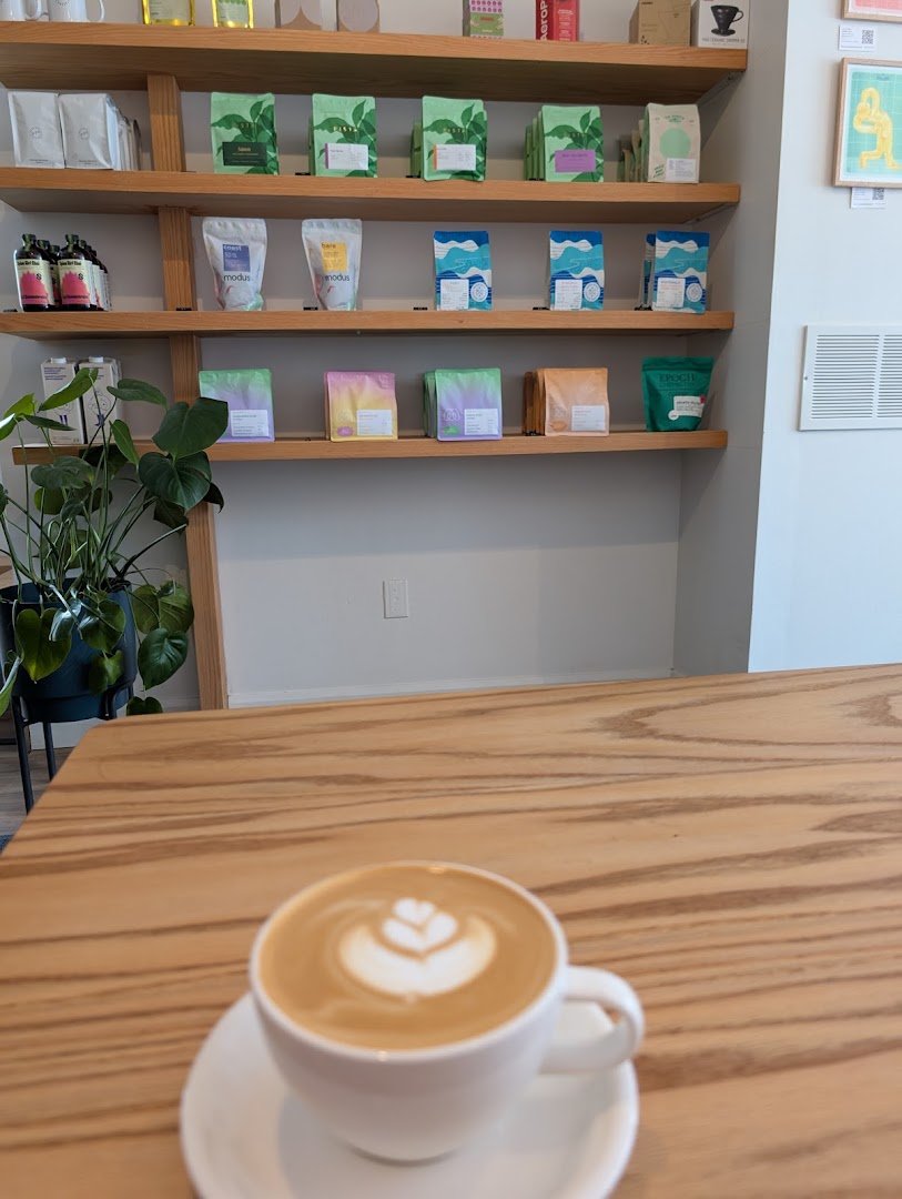 Coffee at Mercury Espresso, specialty coffee shop in Toronto