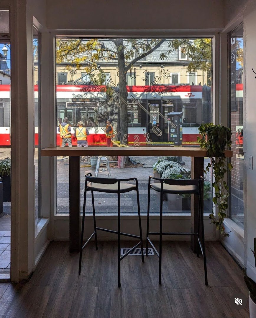 Interior of Mercury Espresso, specialty coffee shop in Toronto