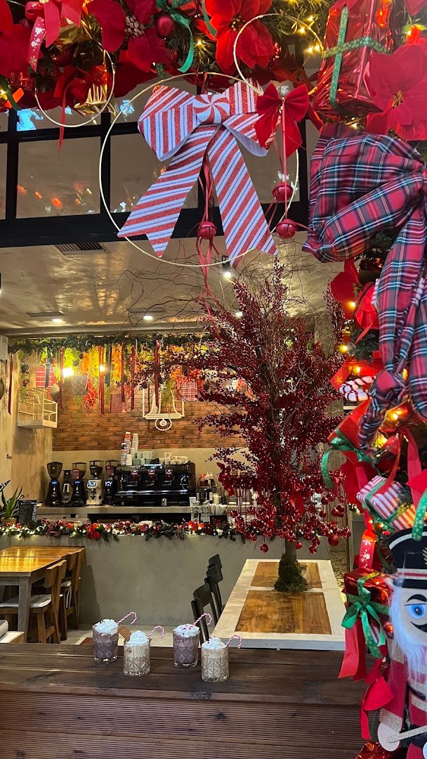 Interior of Bell Square, specialty coffee shop in Athens