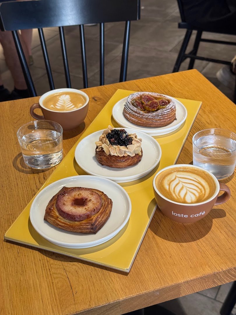 Coffee at Loste Café, specialty coffee shop in Milan