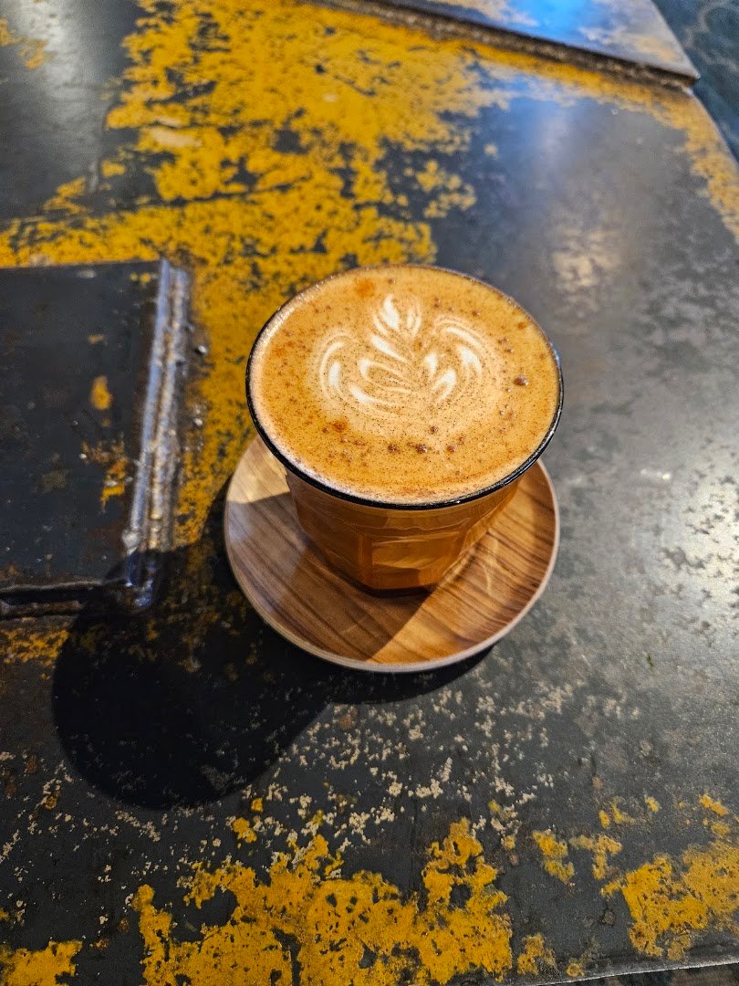 Coffee at Iconik Coffee Roasters, Lena, specialty coffee shop in Santa Fe