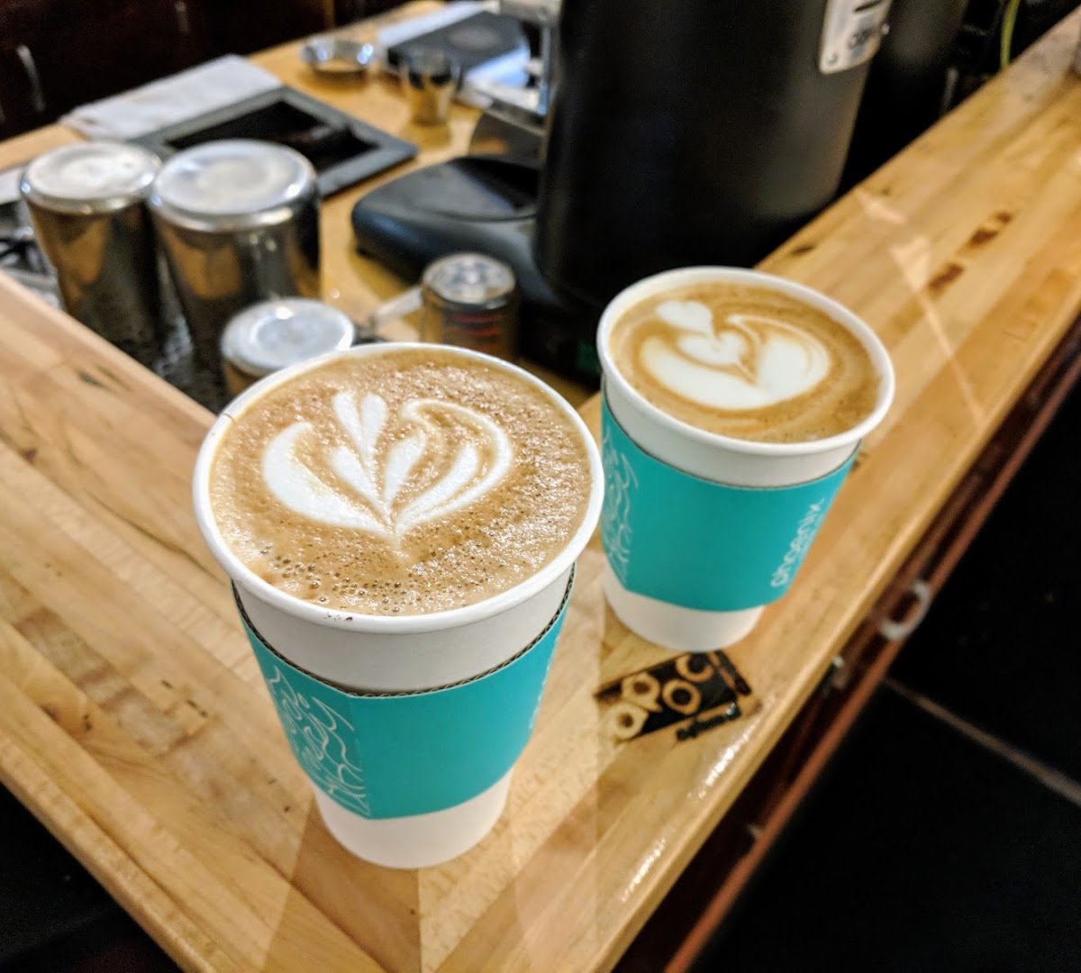 Coffee at Phoenix Coffee, specialty coffee shop in Cleveland