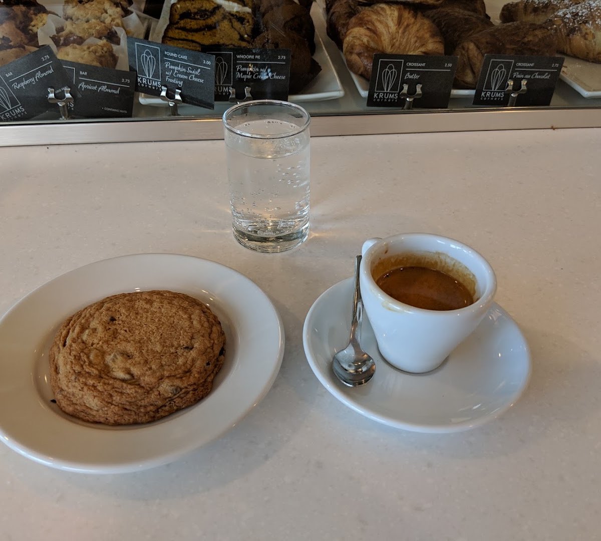 Coffee at Gimme! Coffee - Community Corners, specialty coffee shop in Ithaca