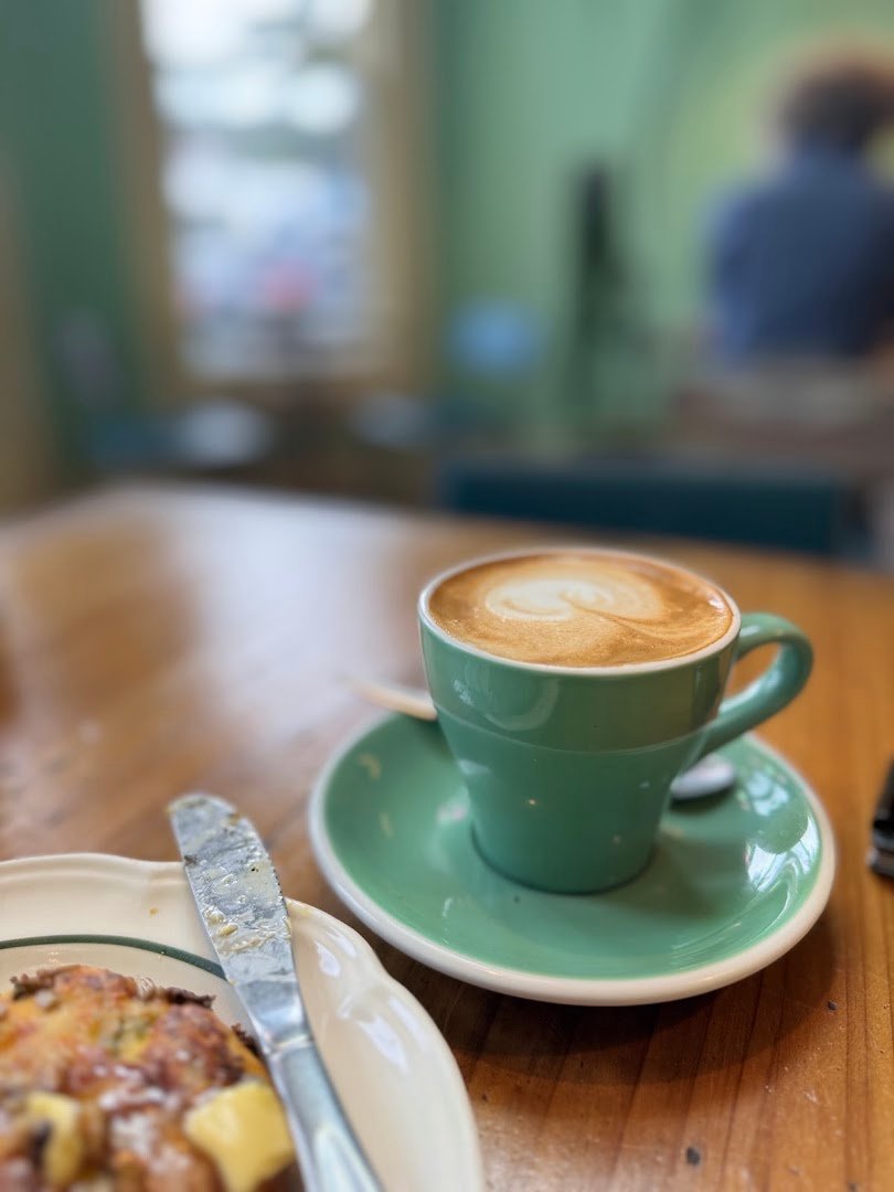 Coffee at House of Good Fortune, specialty coffee shop in Wellington