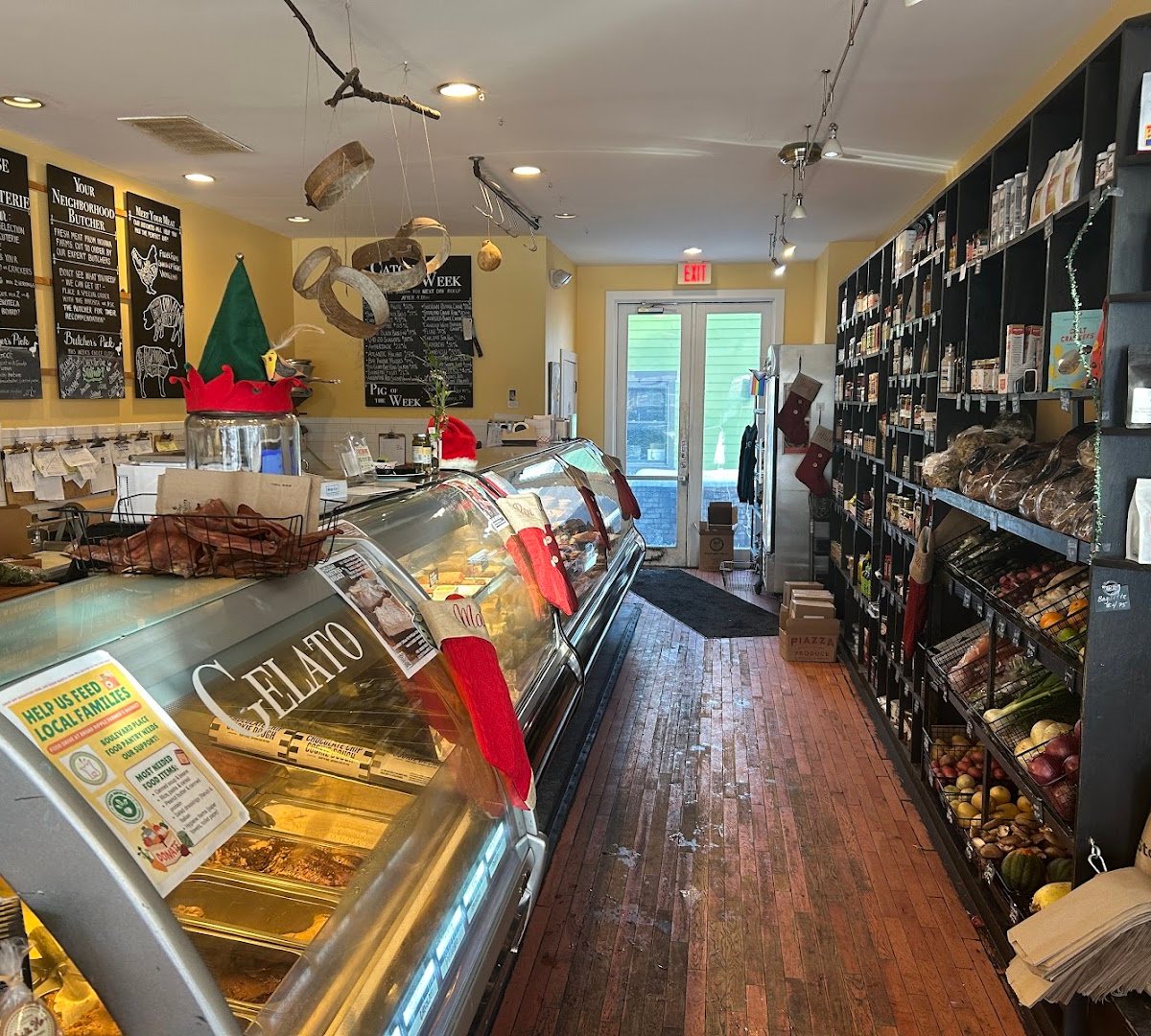 Interior of Goose The Market, specialty coffee shop in Indianapolis