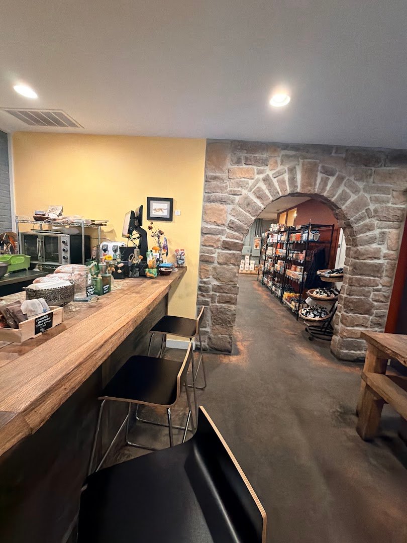 Interior of Goose The Market, specialty coffee shop in Indianapolis