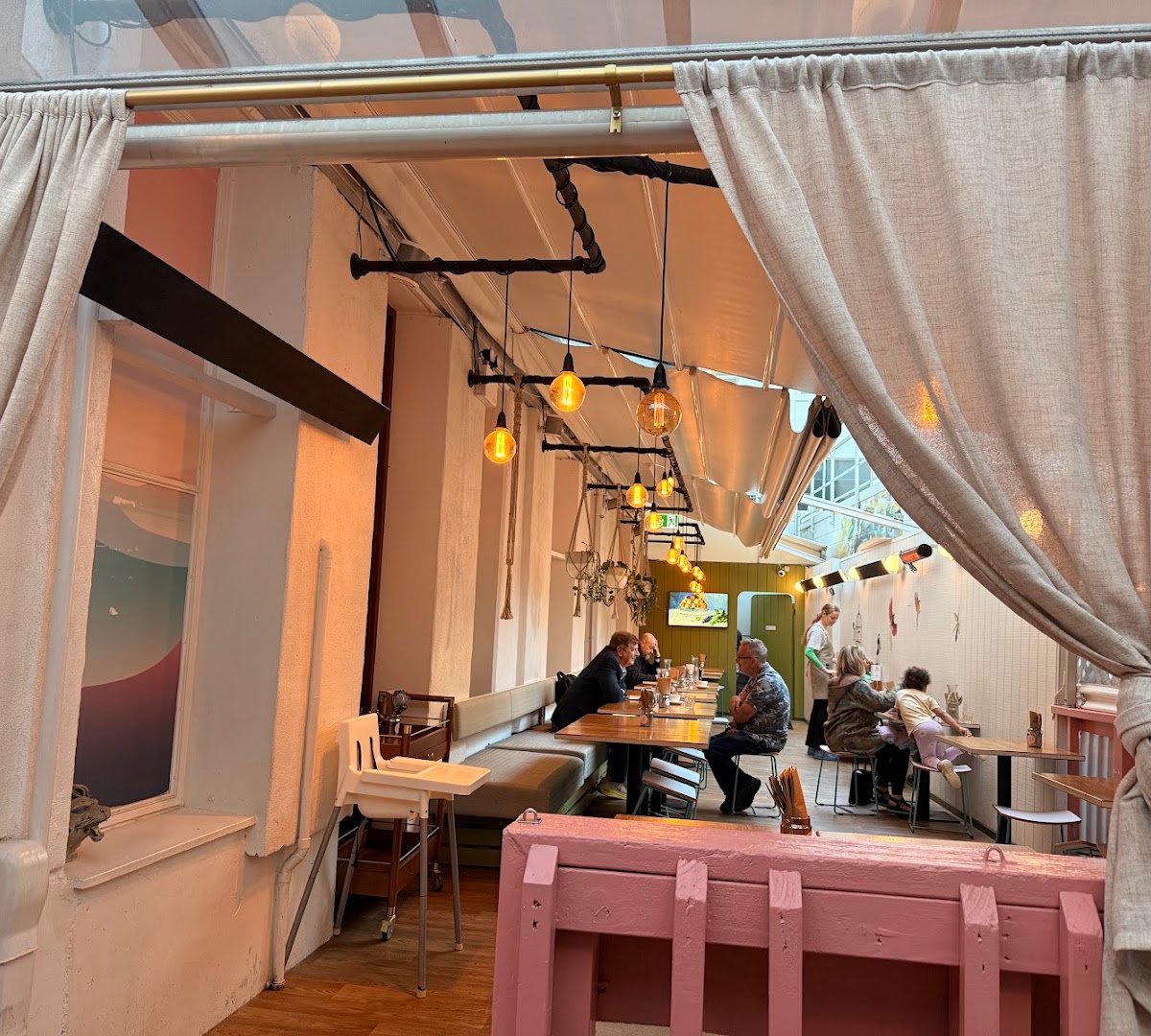 Interior of Chuffed, specialty coffee shop in Auckland