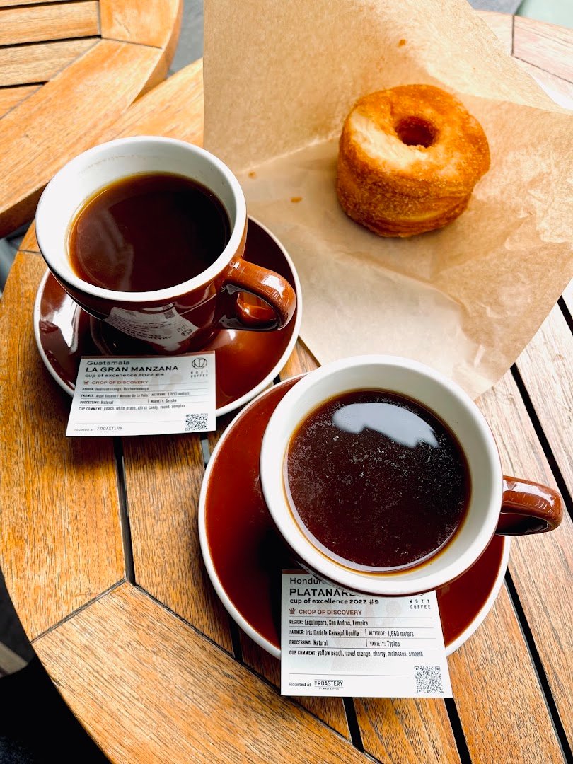 Coffee at THE ROASTERY BY NOZY COFFEE, specialty coffee shop in Tokyo