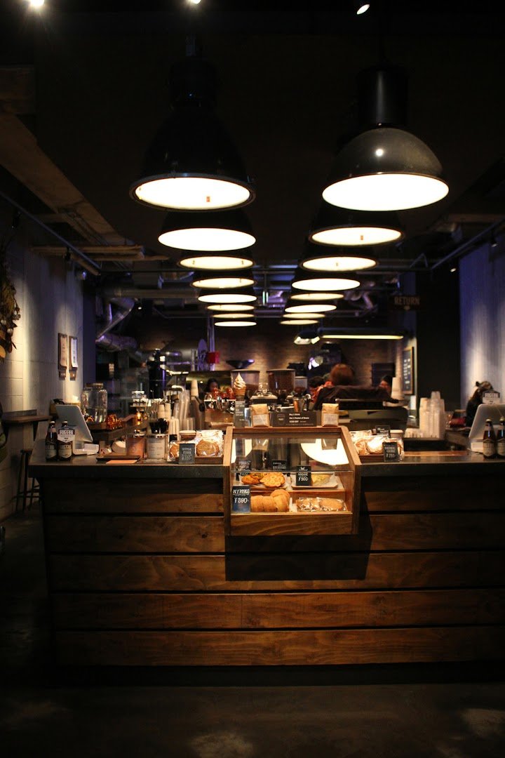Interior of THE ROASTERY BY NOZY COFFEE, specialty coffee shop in Tokyo