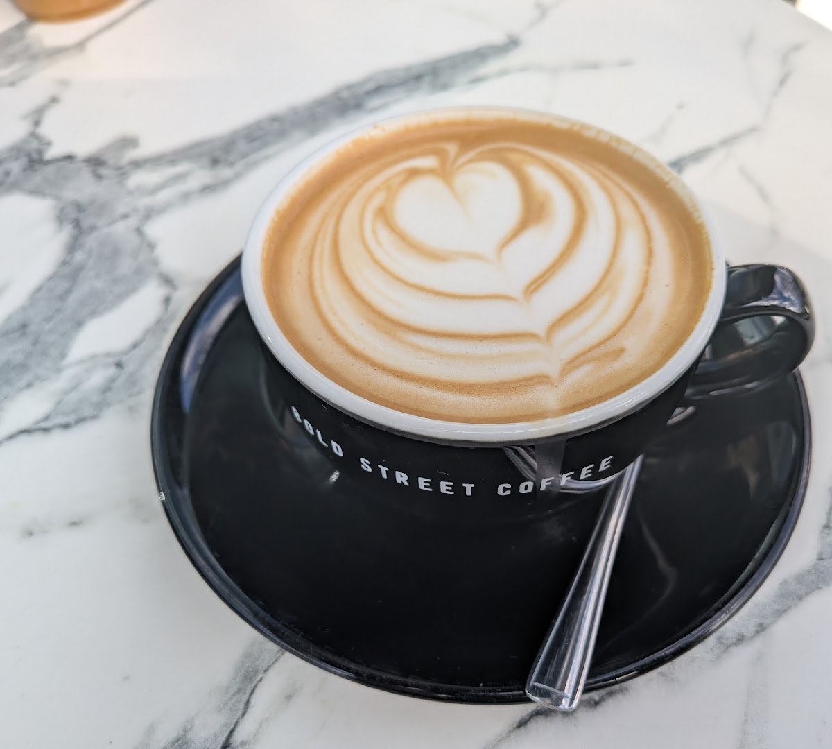 Coffee at Bold Street Coffee University Green, specialty coffee shop in Manchester