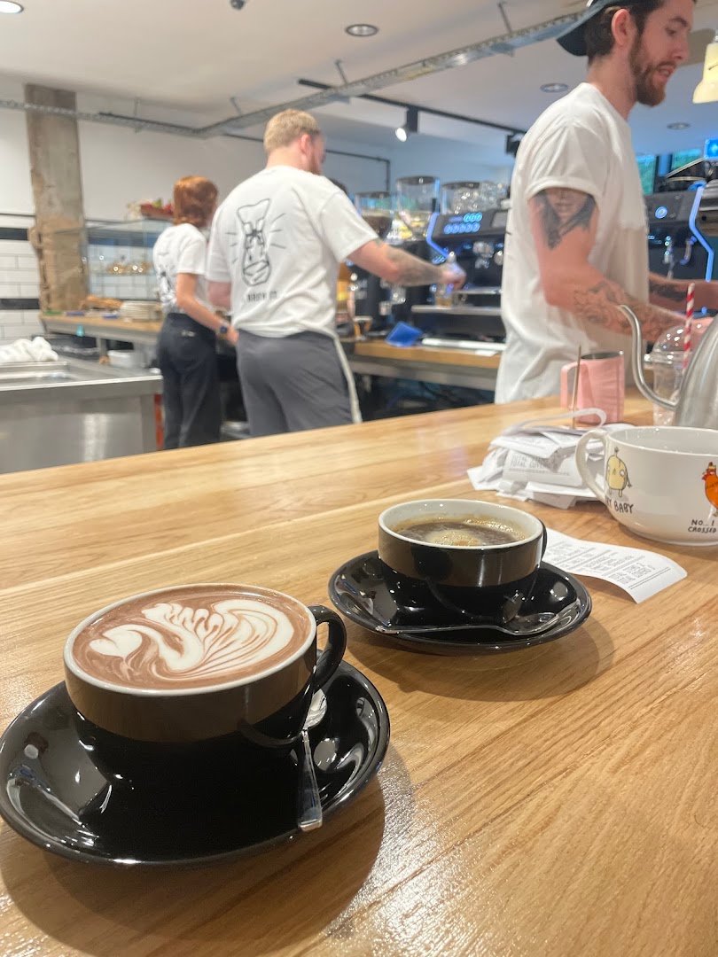 Coffee at Bold Street Coffee University Green, specialty coffee shop in Manchester
