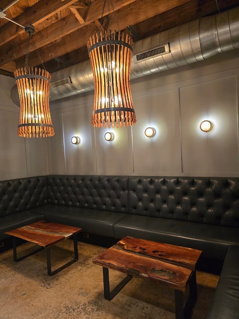 Interior of The Hobbyist, specialty coffee shop in Charlotte