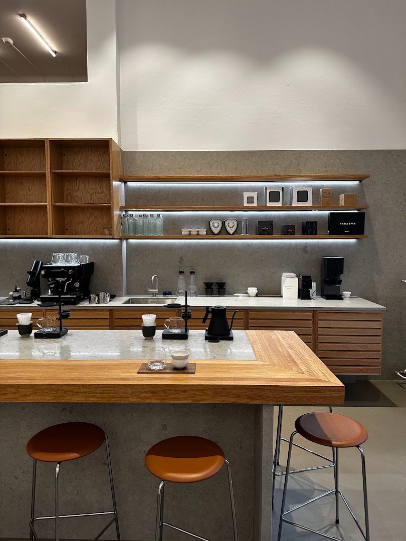 Interior of Nordic Brew Lab Stockholm Store, specialty coffee shop in Stockholm
